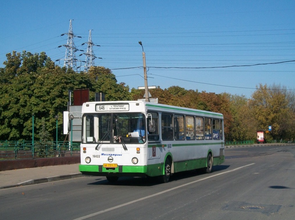 Москва, ЛиАЗ-5256.25 № 16433