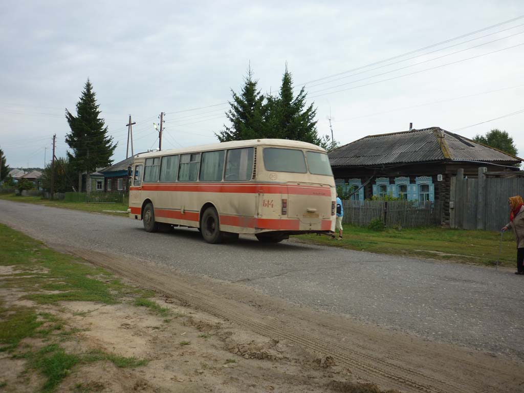 Омская область, ЛАЗ-695Н № 614