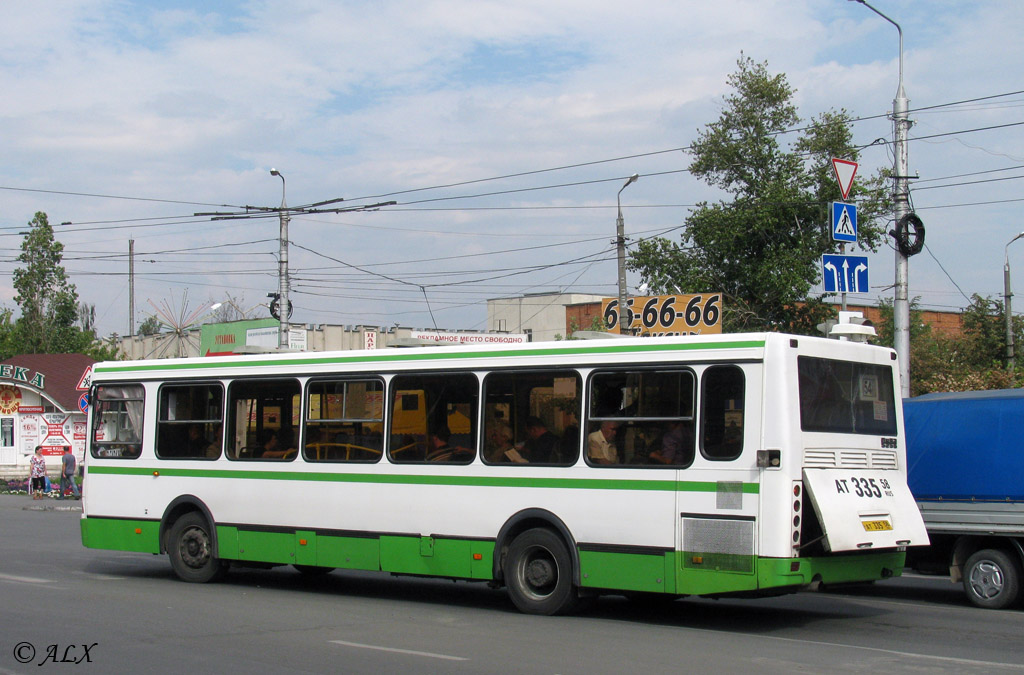 Пензенская область, ЛиАЗ-5256.45 № АТ 335 58