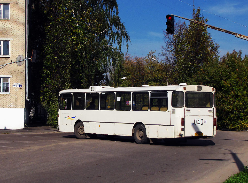 Владимирская область, Mercedes-Benz O305 № ВР 040 33