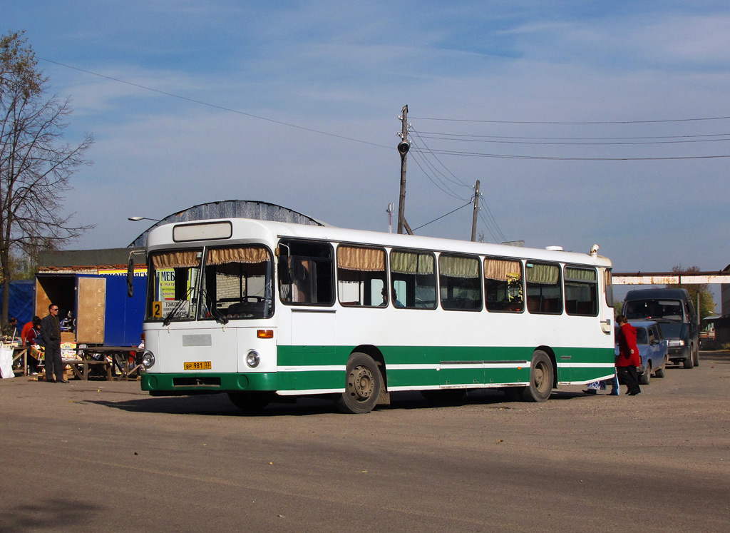 Владимирская область, MAN 192 SL200 № ВР 981 33