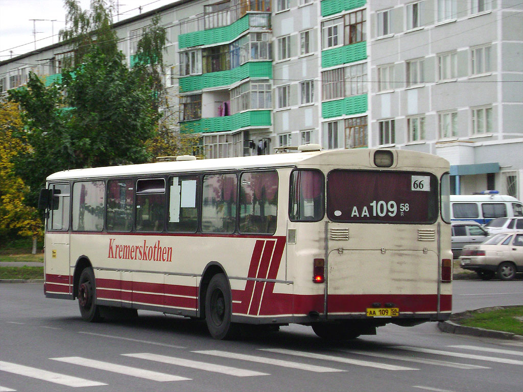 Penza region, Mercedes-Benz O307 # АА 109 58