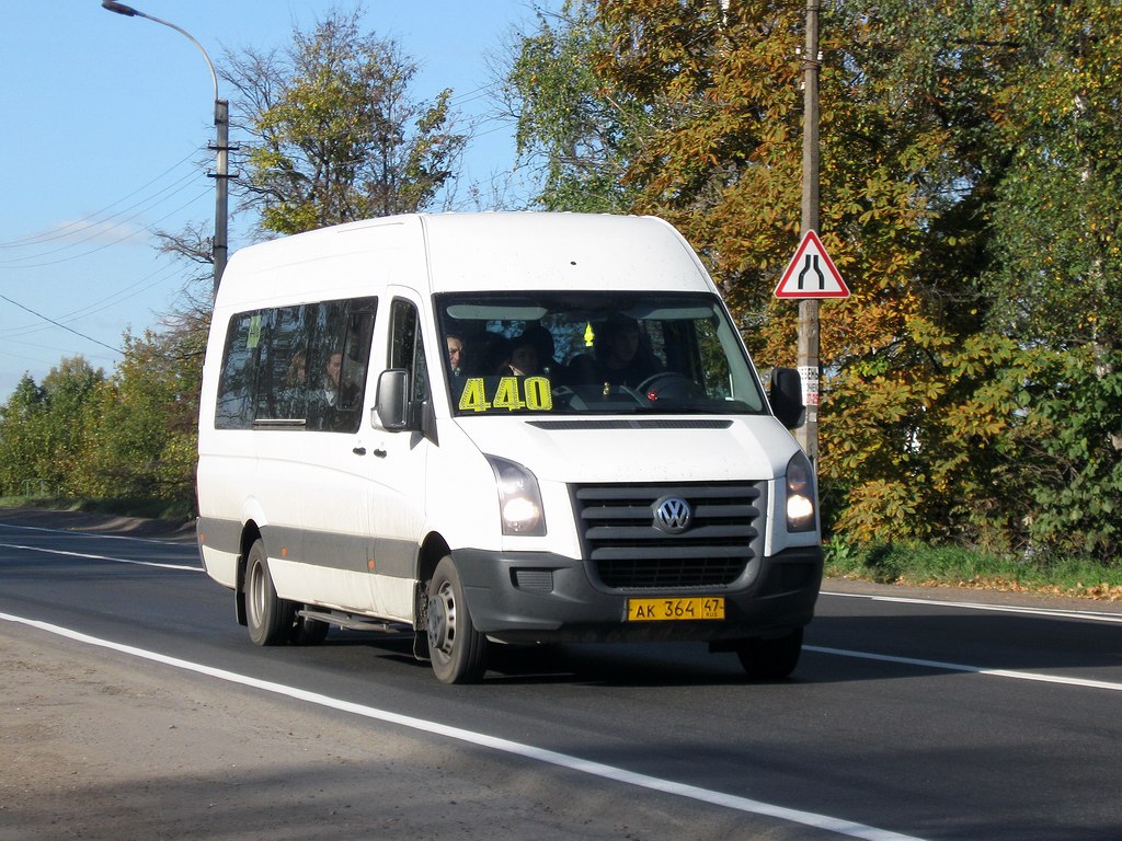 Ленинградская область, Volkswagen Crafter № АК 364 47