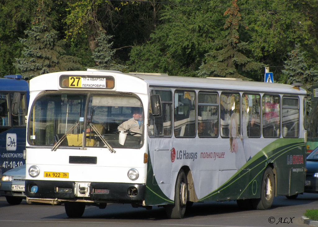 Воронежская область, Mercedes-Benz O305 № ВА 922 36