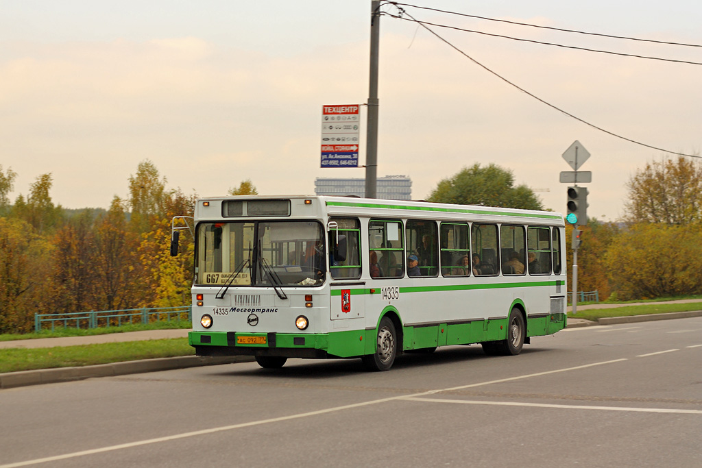 Москва, ЛиАЗ-5256.25 № 14335