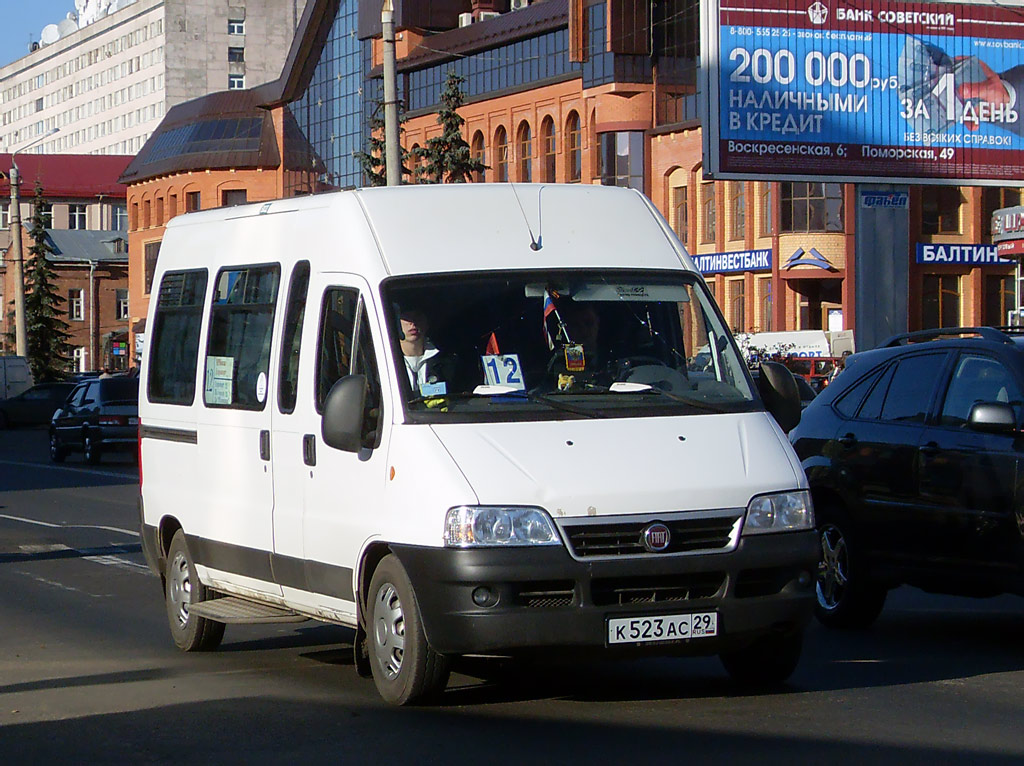 Архангельская область, FIAT Ducato 244 CSMMC, -RT № К 523 АС 29