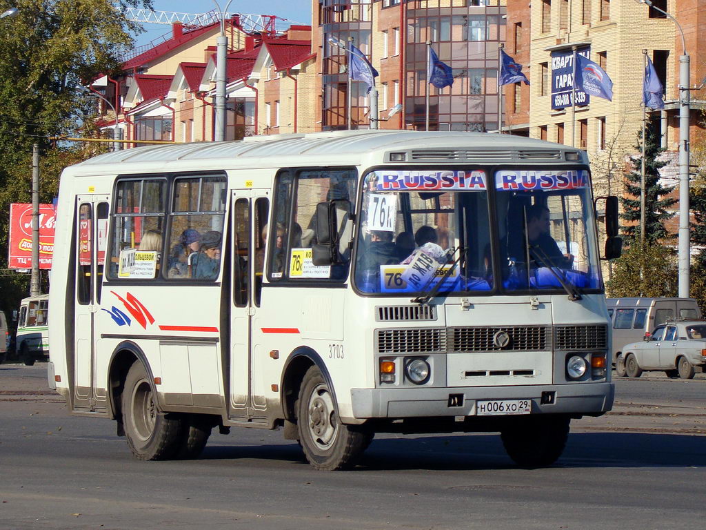 Архангельская область, ПАЗ-32054 № 3703