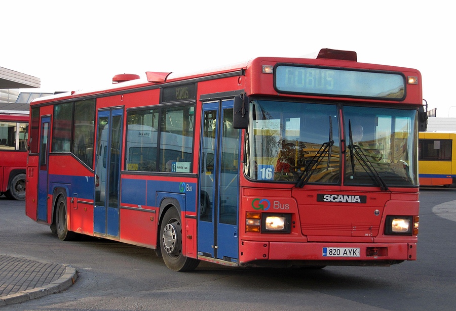 Эстония, Scania CN113CLL MaxCi № 490