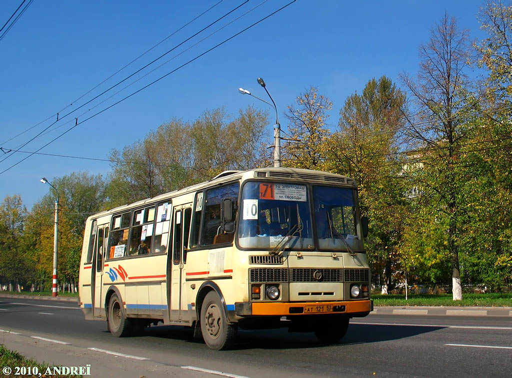 Nizhegorodskaya region, PAZ-4234 č. АТ 121 52