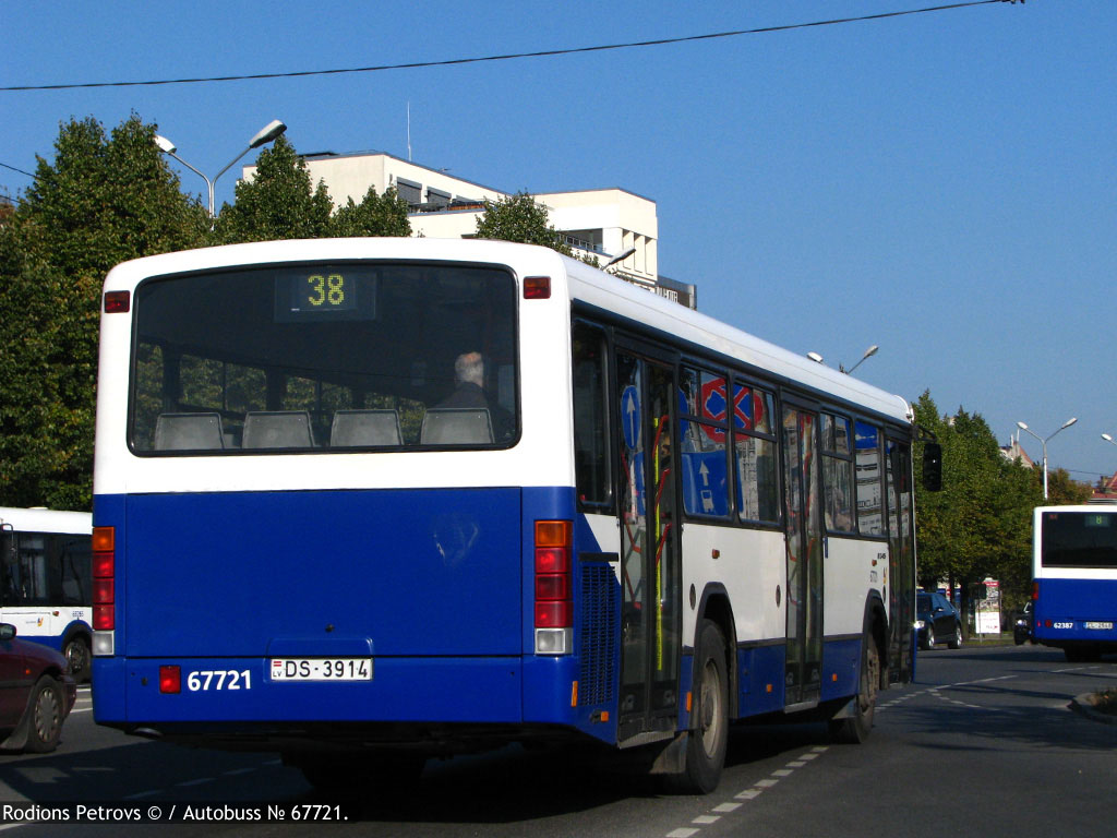 Латвия, Mercedes-Benz O345 № 67721