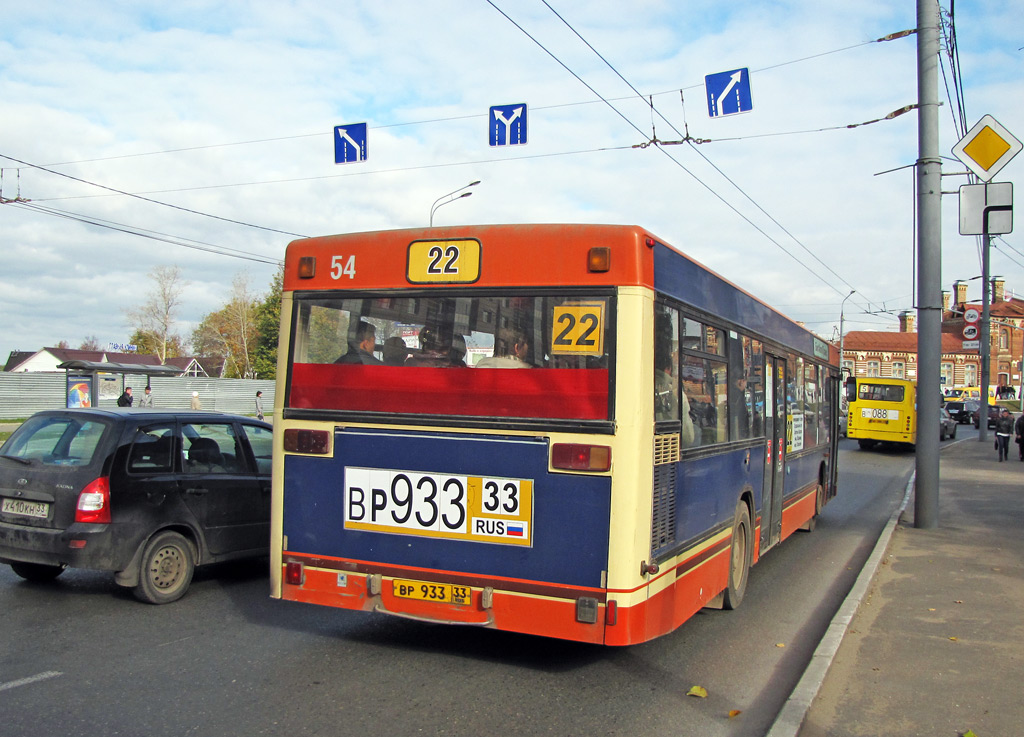 Владимирская область, MAN A10 NL202 № ВР 933 33