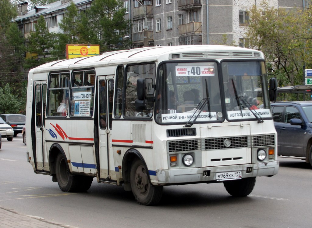 Нижегородская область, ПАЗ-32054 № В 969 КК 152