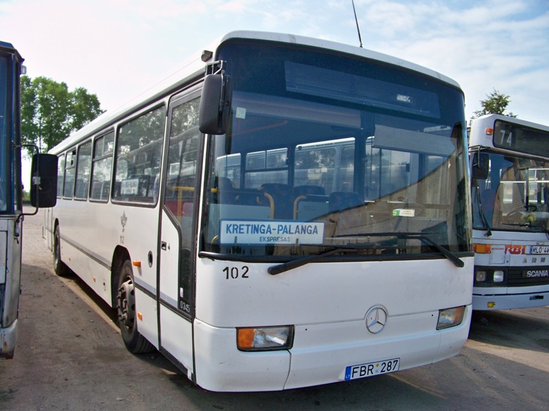 Литва, Mercedes-Benz O345 № 102