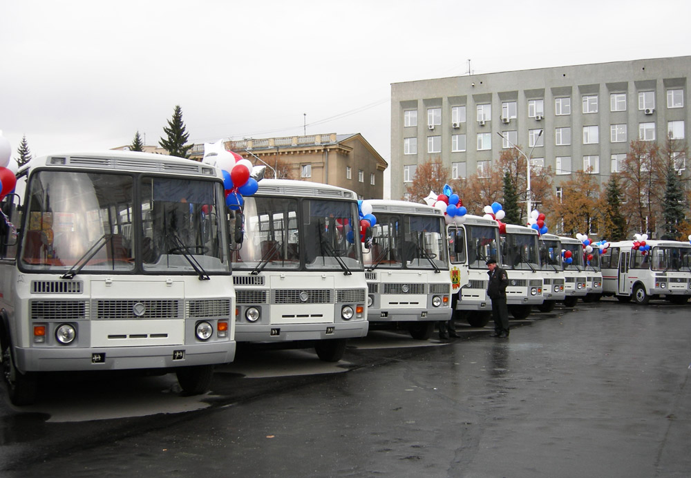 Кемеровская область - Кузбасс — Новые автобусы