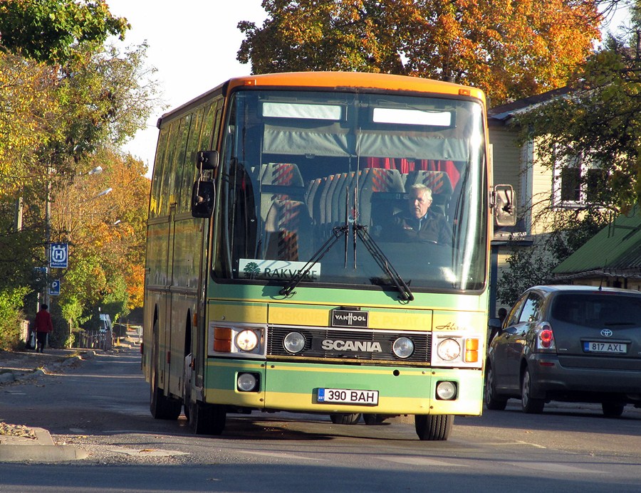 Эстония, Van Hool T8 Alizée 350 № 390 BAH