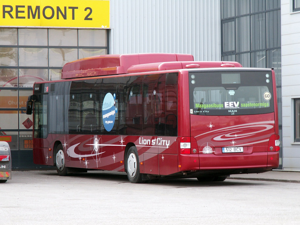 Эстония, MAN A21 Lion's City NL243 CNG № 512 BCV