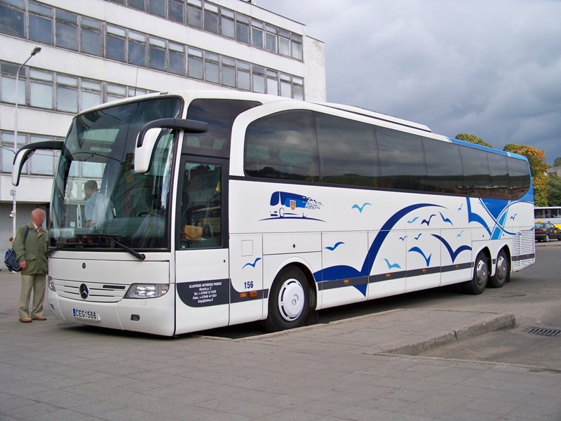 Литва, Mercedes-Benz O580-17RHD Travego L № 156