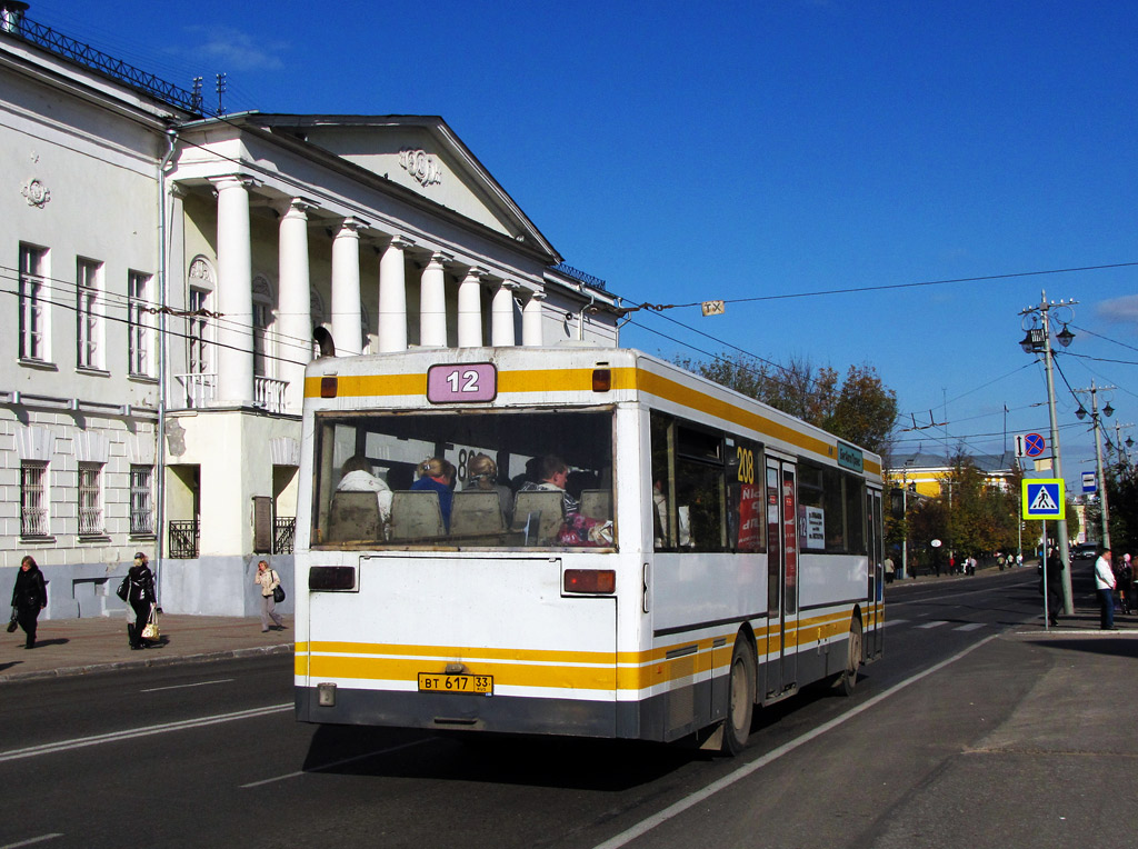 Владимирская область, MAN 791 SL202 № ВТ 617 33