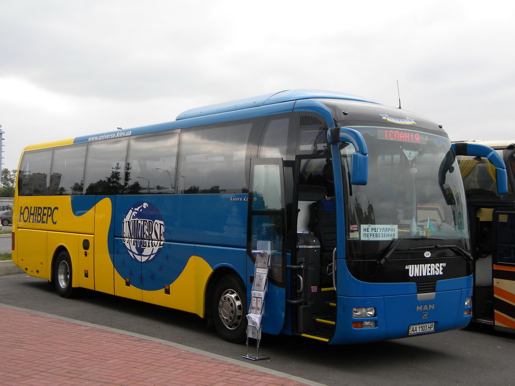 Киев, MAN R07 Lion's Coach RHC444 № AA 1103 HP