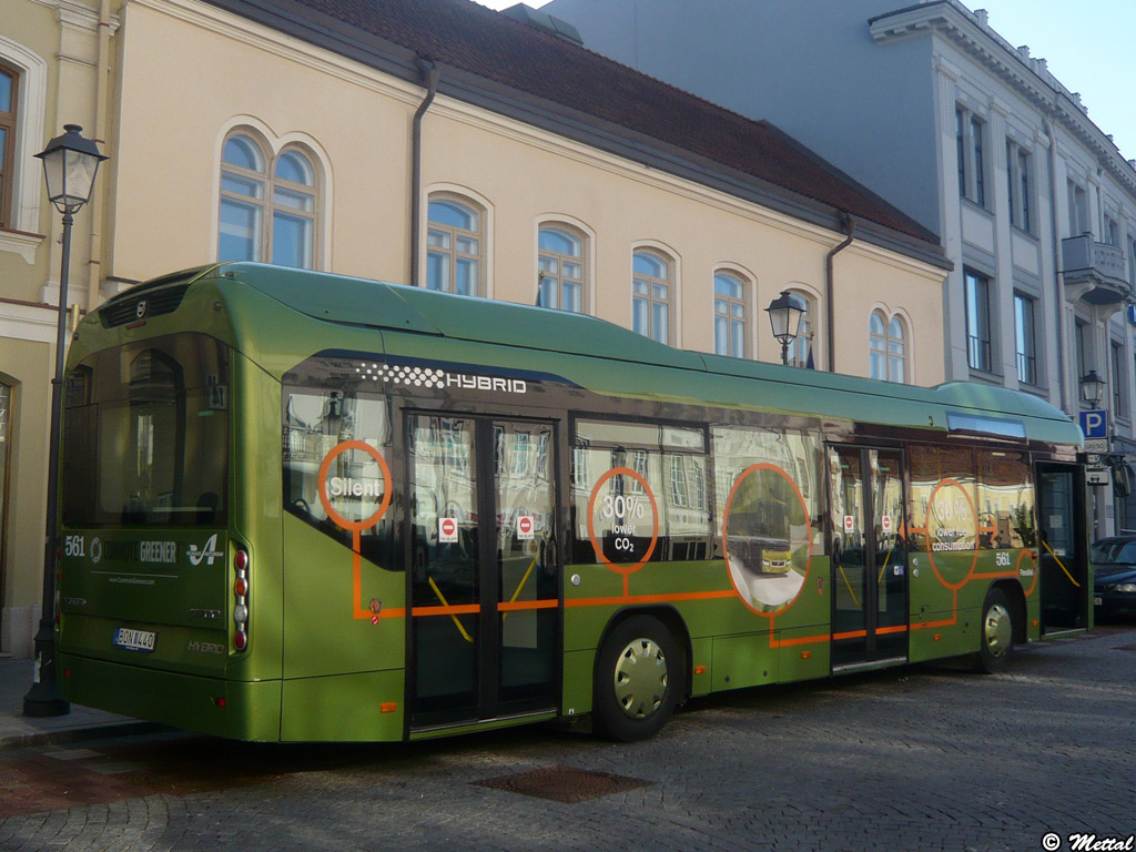 Литва, Volvo 7700 Hybrid № 561