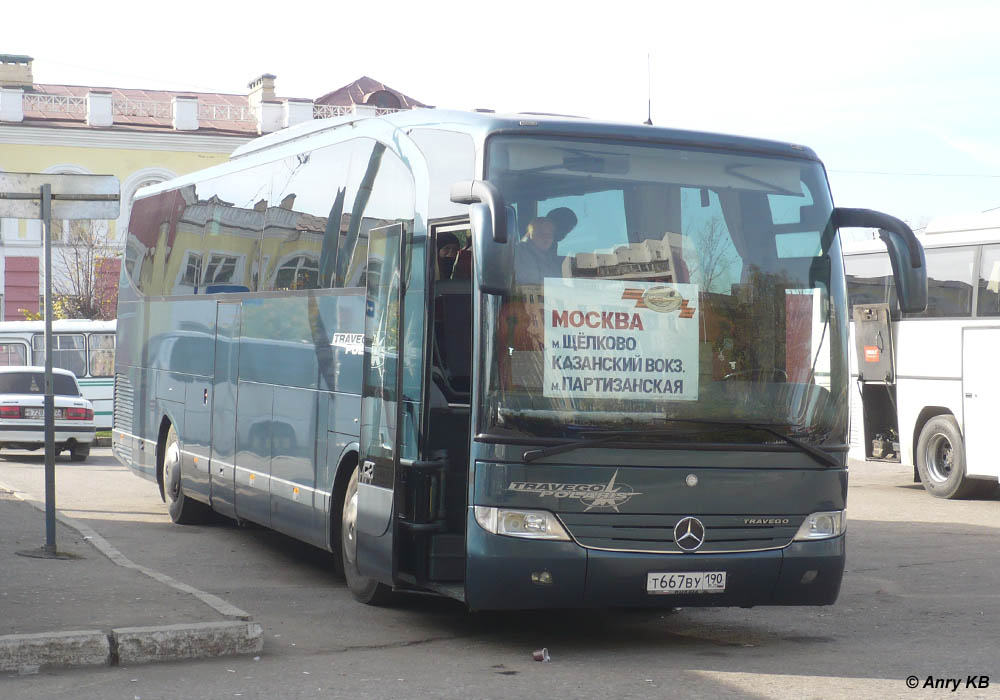 Марий Эл, Mercedes-Benz O580-15RHD Travego № Т 667 ВУ 190