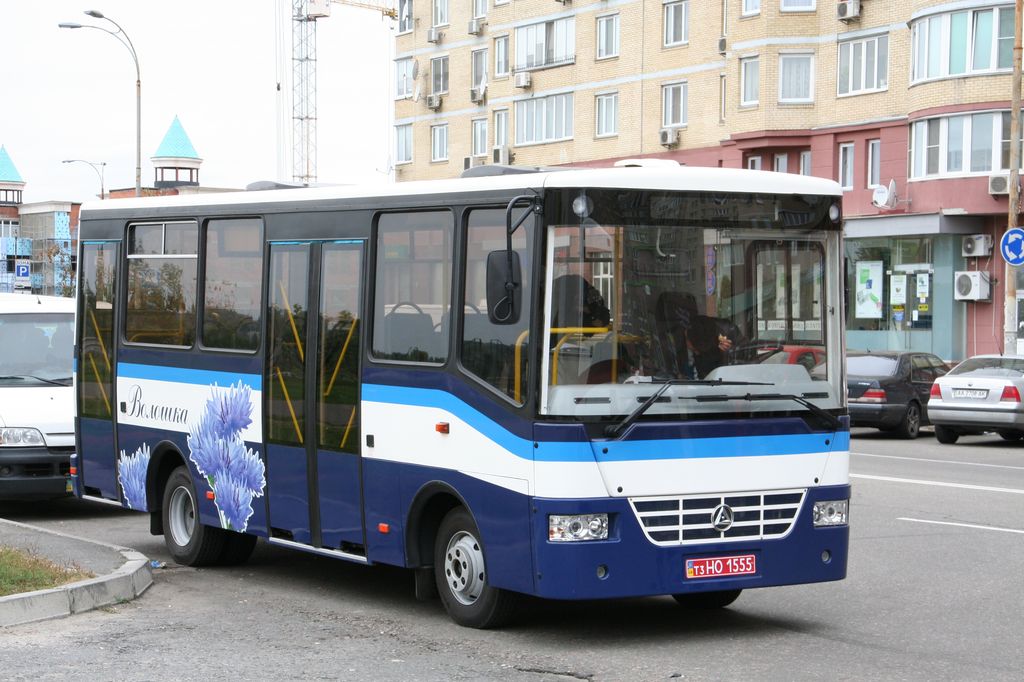 Kyiv region, Etalon A081.10 "Vasilek" # 0001; Kyiv — Trucks International Review 2010
