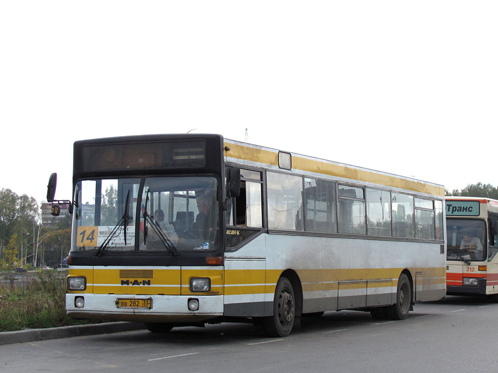 Владимирская область, MAN 791 SL202 № ВВ 282 33