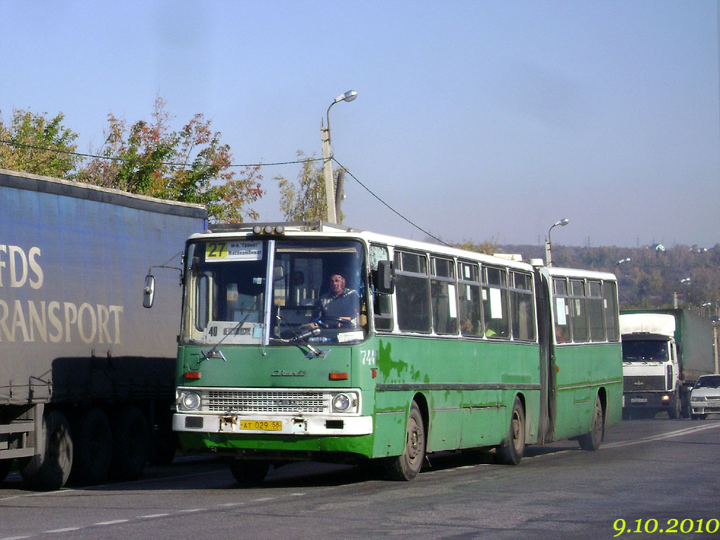 Penza region, Ikarus 280.08A # 744