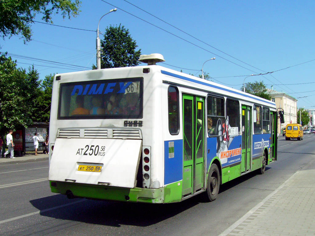 Пензенская область, ЛиАЗ-5256.45 № АТ 250 58