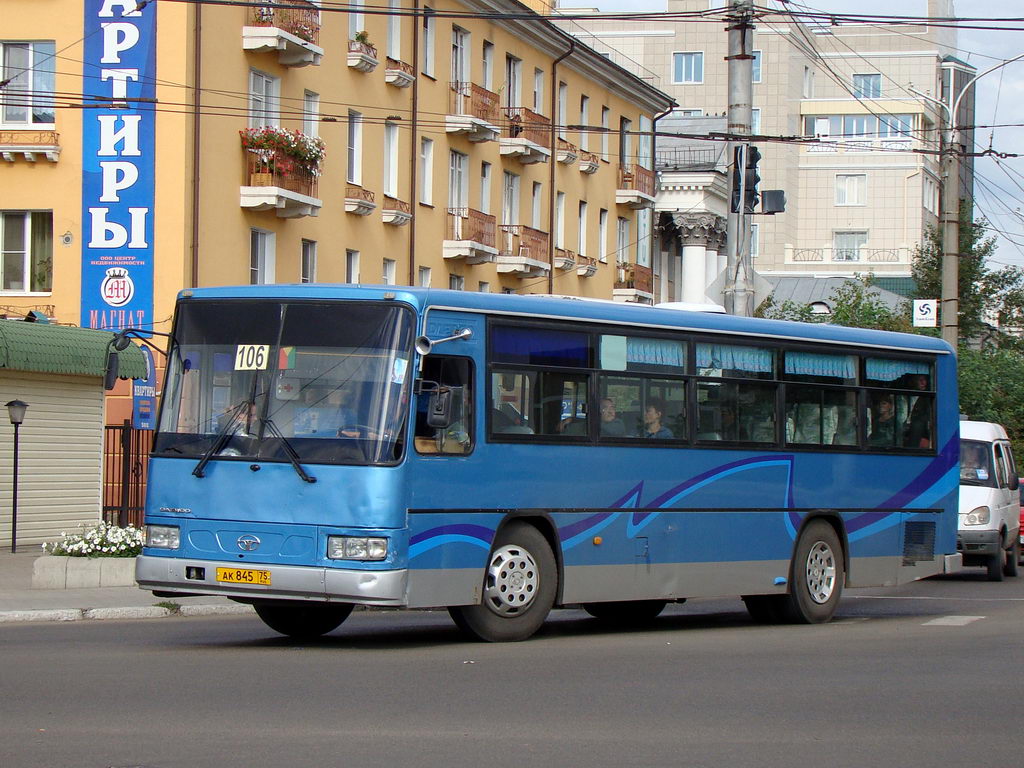 Забайкальский край, Daewoo BS106 Royal City (Busan) № АК 845 75