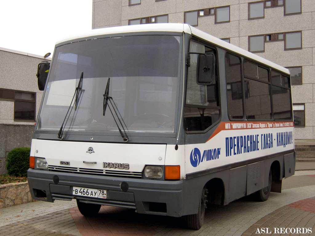 Sankt Petersburg, Ikarus 543.27 Nr. В 466 АУ 78