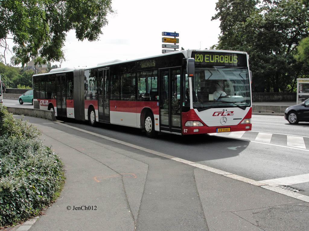 Люксембург, Mercedes-Benz O530G Citaro G № 67