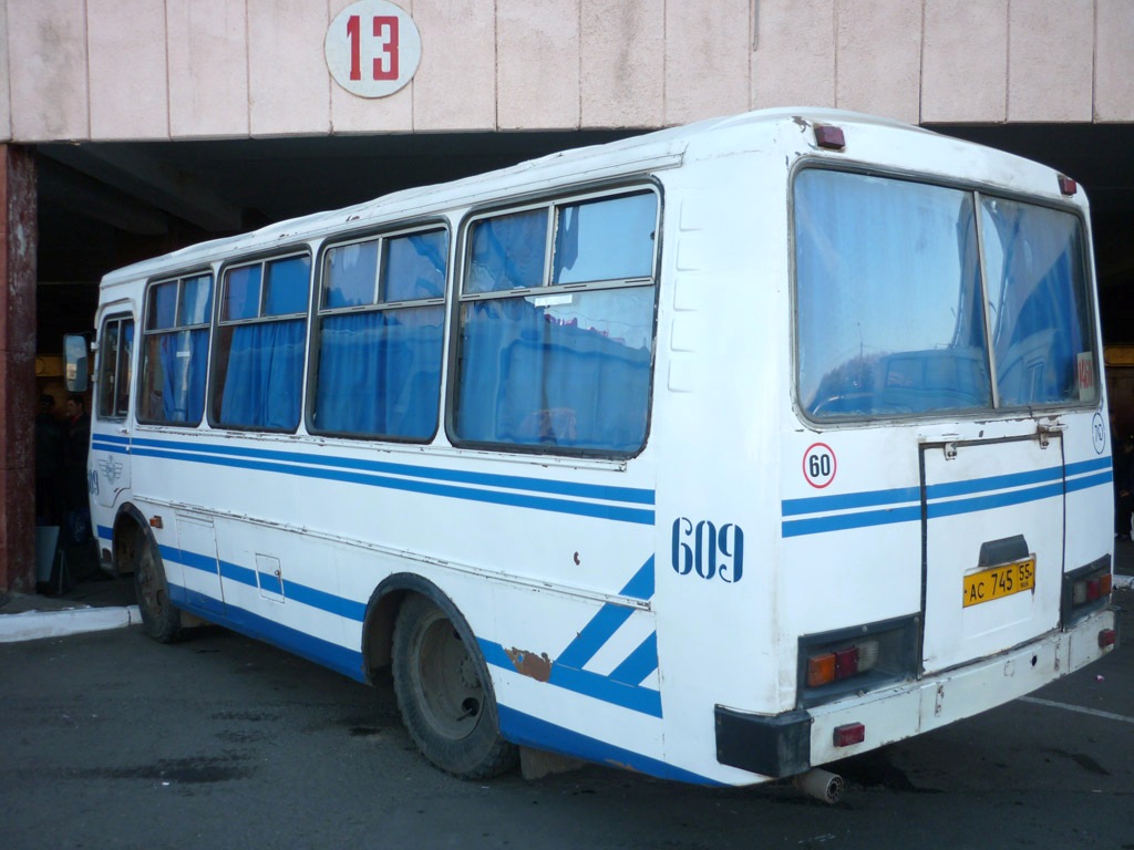 Омская вобласць, ПАЗ-3205 (00) № 609