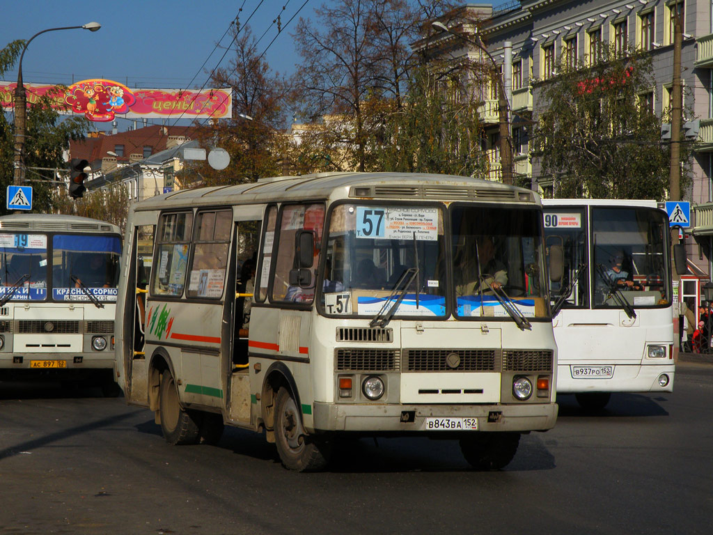 Нижегородская область, ПАЗ-32054 № В 843 ВА 152