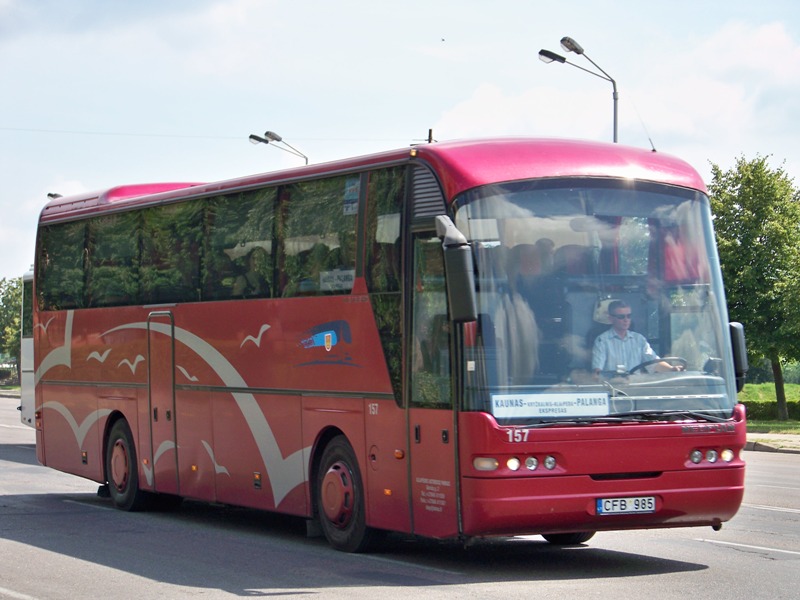 Litvánia, Neoplan N316SHD Euroliner sz.: 157