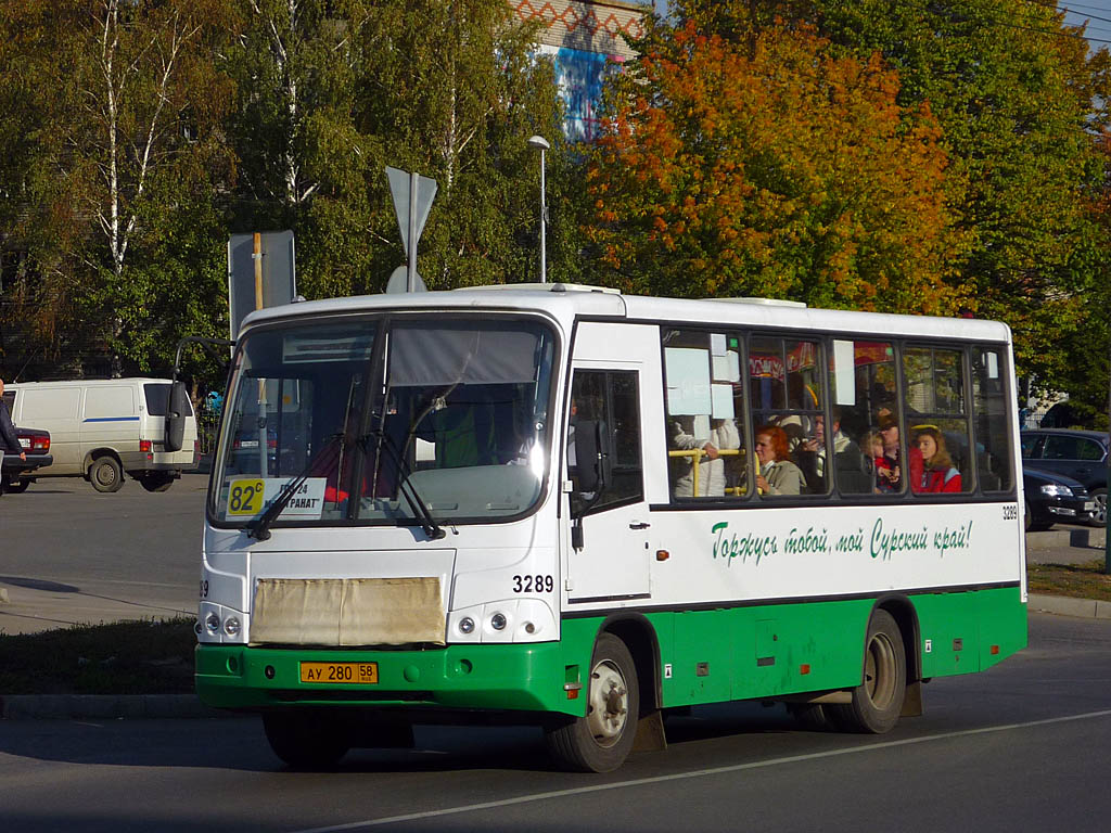 Пензенская область, ПАЗ-320402-03 № 3289