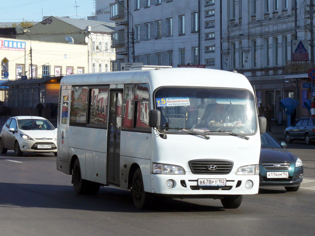 Нижегородская область, Hyundai County LWB (ТагАЗ) № В 678 РТ 152