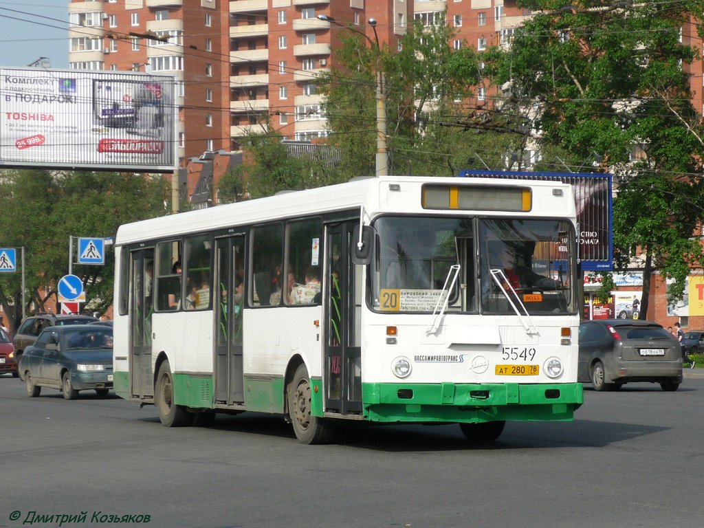 Санкт-Петербург, ЛиАЗ-5256.25 № 5549