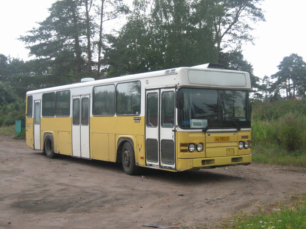 Ленинградская область, Scania CN112CLB № АА 955 47