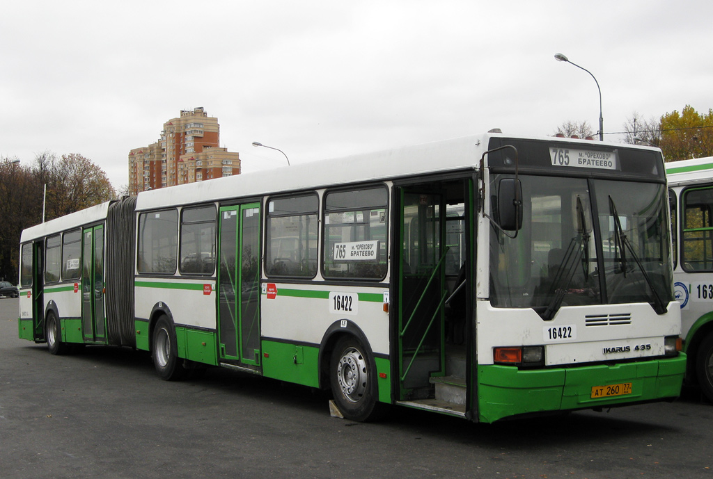 Москва, Ikarus 435.17 № 16422