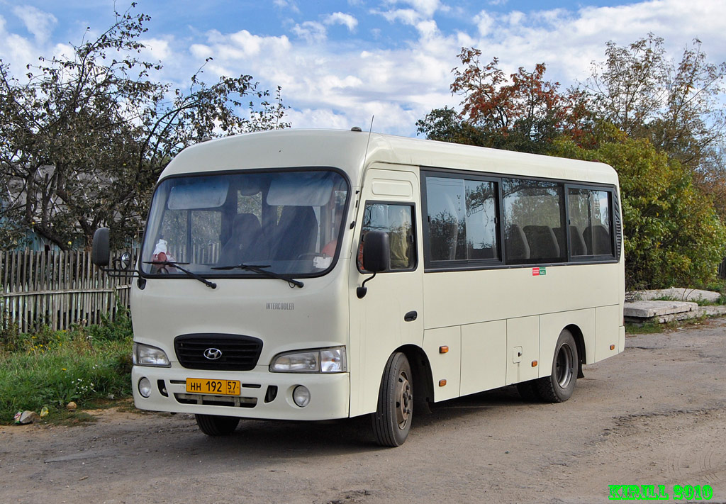 Орловская область, Hyundai County SWB (РЗГА) № НН 192 57