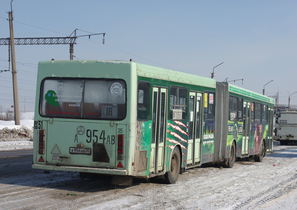 Вологодская область, ГолАЗ-АКА-6226 № 1851