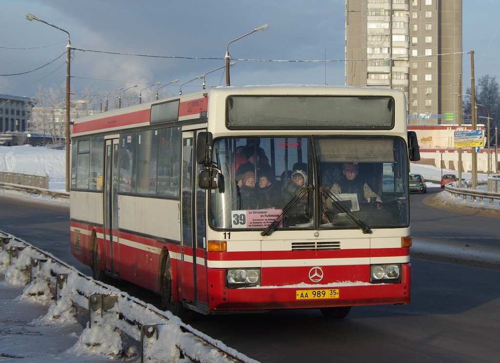 Вологодская область, Mercedes-Benz O405 № АА 989 35