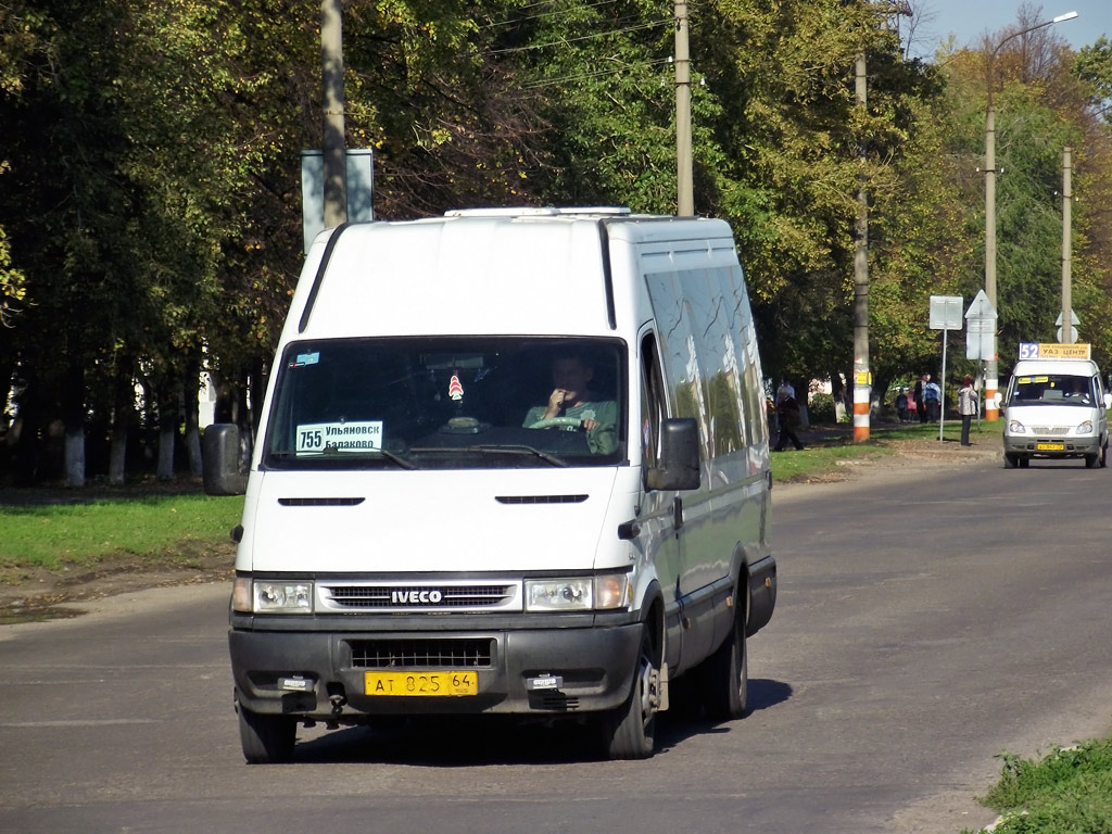 Саратовская область, IVECO Daily 50C11 № АТ 825 64