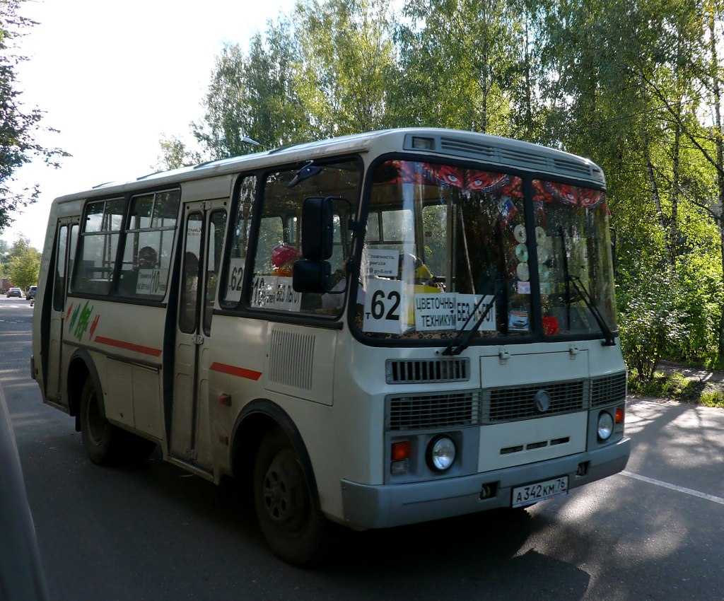 Ярославская область, ПАЗ-32054 № А 342 КМ 76