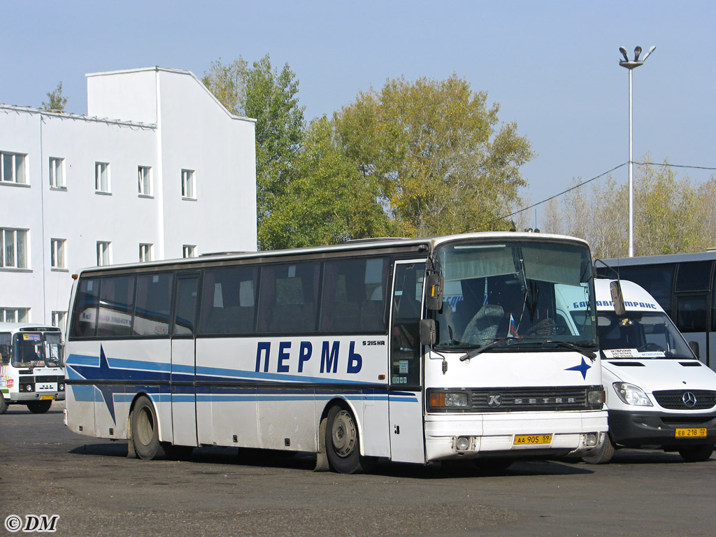 Пермский край, Setra S215HR № АА 905 59