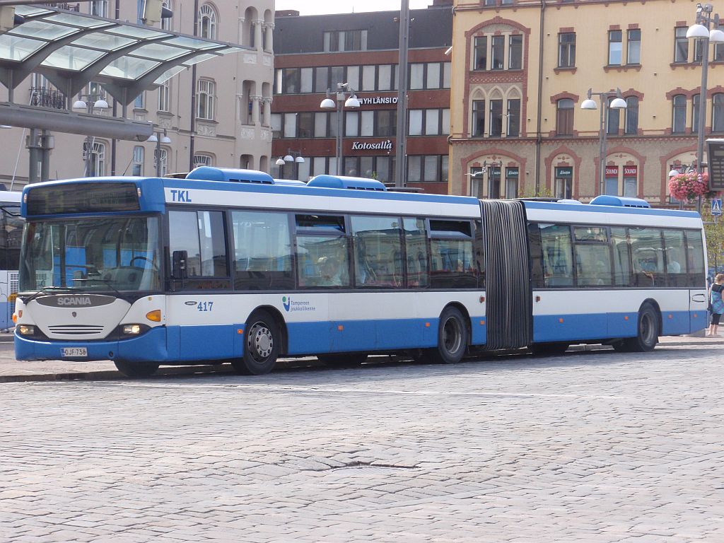 Финляндия, Scania OmniCity I № 417