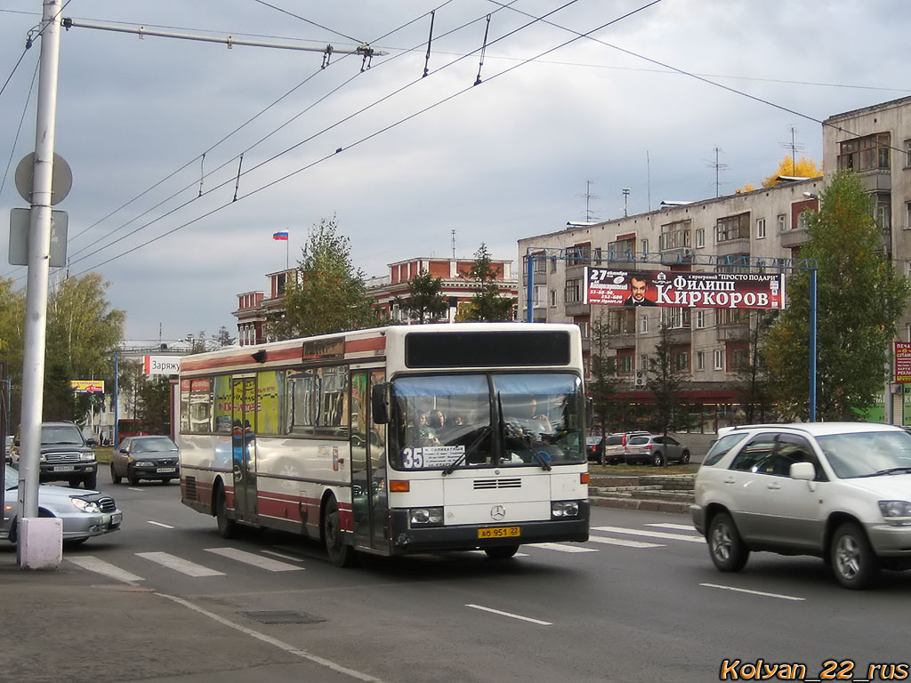 Алтайский край, Mercedes-Benz O405 № АО 951 22