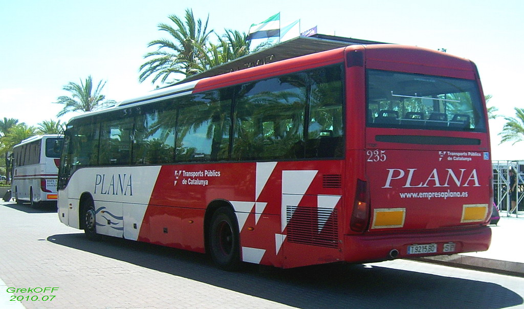 Spain, Noge Touring Intercity Nr. 235