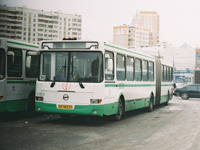 Москва, ЛиАЗ-6212.00 № 02578